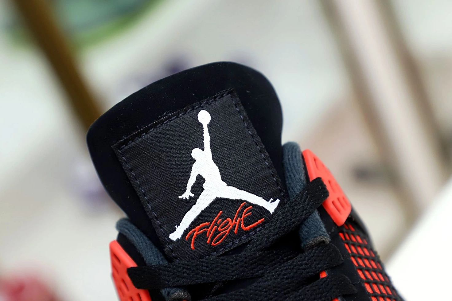 AIR JORDAN 'RED RETRO 4 THUNDER' 1229
